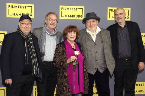 Pit Rampelt Jo Baier Hannelore Hoger Rainer Kaufmann and Joachim Kosack at the Premiere from Bella Block at Abyss on the 25 Film Festival Hamburg 2017 in Cinemaxx Dammtor Hamburg 13 10 2017 Foto:xgbrcix xFuturexImage