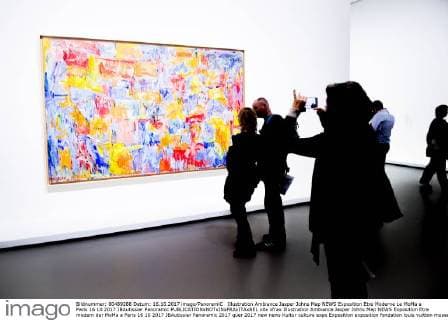 Illustration Ambiance Jasper Johns Map NEWS Exposition Etre Moderne Le MoMa a Paris 16 10 2017 JBAutissier Panoramic 