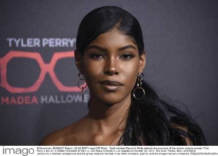 Cast member Diamond White attends the premiere of the motion picture comedy Tyler Perry s Boo 2! .A Madea Halloween at the L.A. Live Regal Cinemas in Los Angeles on October 16, 2017. Storyline: Madea, Bam, and Hattie venture to a haunted campground and the group must run for their lives when monsters, goblins, and the boogeyman are unleashed.  LAP20171016804 PHILxMCCARTEN