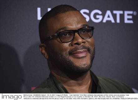 Cast member Tyler Perry attends the premiere of the motion picture comedy Tyler Perry s Boo 2! .A Madea Halloween at the L.A. Live Regal Cinemas in Los Angeles on October 16, 2017. Storyline: Madea, Bam, and Hattie venture to a haunted campground and the group must run for their lives when monsters, goblins, and the boogeyman are unleashed.  LAP20171016820 PHILxMCCARTEN