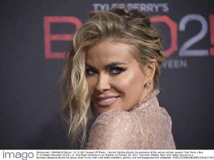 Carmen Electra attends the premiere of the motion picture comedy Tyler Perry s Boo 2! .A Madea Halloween at the L.A. Live Regal Cinemas in Los Angeles on October 16, 2017. Storyline: Madea, Bam, and Hattie venture to a haunted campground and the group must run for their lives when monsters, goblins, and the boogeyman are unleashed.  LAP20171016828 PHILxMCCARTEN