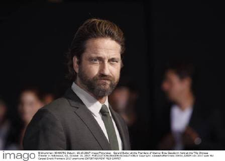 Gerard Butler at the Premiere of Warner Bros Geostorm held at the TCL Chinese Theater in Hollywood, CA, October 16, 2017.  Copyright: xJosephxMartinezx 33454_026JM