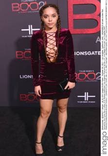 October 16, 2017 - Los Angeles, California, USA - JADAGRACE arrives on the Red Carpet for the Tyler Perry s Boo 2! A Madea Halloween Los Angeles Premiere at the L.A. Live Regal Cinemas. Los Angeles USA - ZUMAb173 20171016_zap_b173_008 Copyright: xBillyxBennightx
