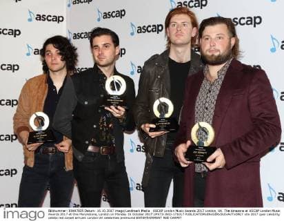 ASCAP London Music Awards 2017 London, UK. The Amazons at ASCAP London Music Awards 2017 at One Marylebone, London on Monday 16 October 2017 LMK73-J933-171017 