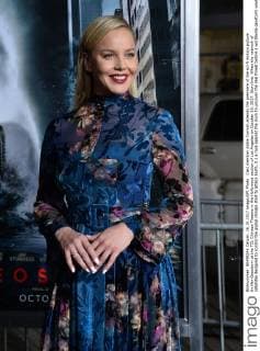 Cast member Abbie Cornish attends the premiere of the sci-fi motion picture thriller Geostorm at the TCL Chinese Theatre in the Hollywood section of Los Angeles on October 16, 2017. Storyline: When the network of satellites designed to control the global climate start to attack Earth, it s a race against the clock to uncover the real threat before a worldwide geostorm wipes out everything and everyone.  LAP2017101615 JIMxRUYMEN