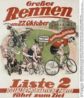 German Social Democratic party (SPD), (anti-Nazi), propaganda poster 917_05_WHA-0103-0700