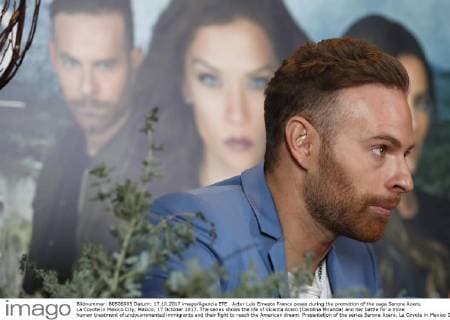 Actor Luis Ernesto Franco poses during the promotion of the saga Senora Acero, La Coyote in Mexico City, Mexico, 17 October 2017. The series shows the life of Vicenta Acero (Carolina Miranda) and her battle for a more human treatment of undocummented immigrants and their fight to reach the American dream. Presentation of the series Senora Acero, La Coyote in Mexico City !ACHTUNG: NUR REDAKTIONELLE NUTZUNG!  Copyright: xJorgexNúnezx CMX008 20171017-636438791447687881