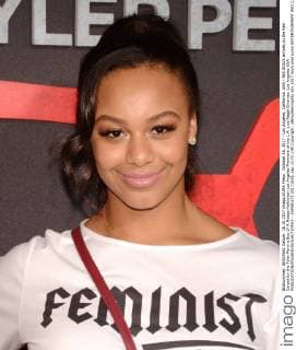 October 16, 2017 - Los Angeles, California, USA - NIA SIOUX arrives on the Red Carpet for the Tyler Perry s Boo 2! A Madea Halloween Los Angeles Premiere at the L.A. Live Regal Cinemas. Los Angeles USA - ZUMAb173 20171016_zap_b173_140 Copyright: xBillyxBennightx