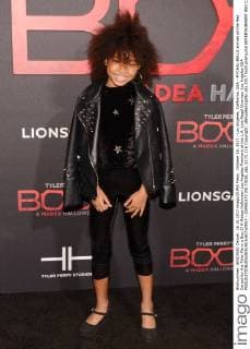 October 16, 2017 - Los Angeles, California, USA - MYCHAL-BELLA arrives on the Red Carpet for the Tyler Perry s Boo 2! A Madea Halloween Los Angeles Premiere at the L.A. Live Regal Cinemas. Los Angeles USA - ZUMAb173 20171016_zap_b173_116 Copyright: xBillyxBennightx