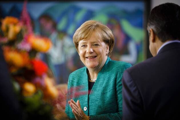 Chancellor Angela Merkel CDU before Beginning a Cabinet meeting Berlin 18 10 2017 Berlin Germany Copyright: xThomasxTrutschel photothek.netx