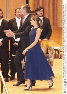 19-10-2017 Oviedo Queen Letizia and King Felipe during the 26th Musical Week concert at the Principe Felipe Auditorium ahaead of the Princess of Asturias Awards 2017 ceremony in Oviedo. No Spain (c) PPE Thorton Oviedo Spain  Copyright: xPPE THORTONx
