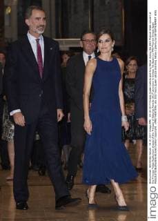 19-10-2017 Oviedo Queen Letizia and King Felipe during the 26th Musical Week concert at the Principe Felipe Auditorium ahaead of the Princess of Asturias Awards 2017 ceremony in Oviedo. No Spain (c) PPE Thorton Oviedo Spain  Copyright: xPPE THORTONx