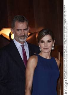 19-10-2017 Oviedo Queen Letizia and King Felipe during the 26th Musical Week concert at the Principe Felipe Auditorium ahaead of the Princess of Asturias Awards 2017 ceremony in Oviedo. No Spain (c) PPE Thorton Oviedo Spain  Copyright: xPPE THORTONx