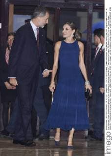 19-10-2017 Oviedo Queen Letizia and King Felipe during the 26th Musical Week concert at the Principe Felipe Auditorium ahaead of the Princess of Asturias Awards 2017 ceremony in Oviedo. No Spain (c) PPE Thorton Oviedo Spain  Copyright: xPPE THORTONx