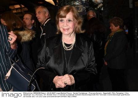 Gundel Fuchsberger Premiere Bavaria Sagenhaft Film Television Cinema Sendlinger goal Munich 19 October 2017