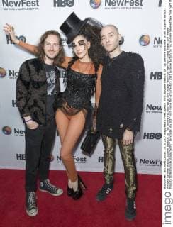 NYC: Susanne Bartsch: On Top premiere Alexander Smith, Susanne Bartsch, Anthony Caronna attends Susanne Bartsch: On Top premiere at NewFest at SVA theater New York New York United States SVA theater  LevxRadin