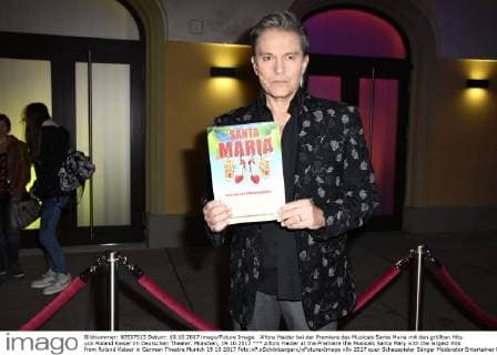 Alfons Haider at the Premiere the Musicals Santa Mary with the largest Hits from Roland Kaiser in German Theatre Munich 19 10 2017 Foto:xP.xSchönbergerx xFuturexImage