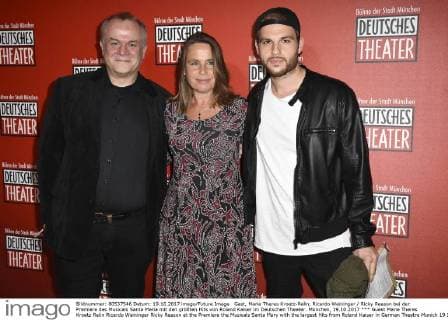 Guest Marie Theres Kroetz Relin Ricardo Weininger Ricky Reason at the Premiere the Musicals Santa Mary with the largest Hits from Roland Kaiser in German Theatre Munich 19 10 2017 Foto:xP.xSchönbergerx xFuturexImage