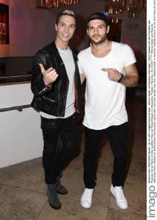 Alfons Haider and Ricardo Weininger Ricky Reason at the Premiere the Musicals Santa Mary with the largest Hits from Roland Kaiser in German Theatre Munich 19 10 2017 Foto:xP.xSchönbergerx xFuturexImage