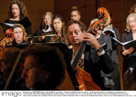 with the Premieres from Luther a Oratory should a musical Height point in diesjaeh Copyright: epd-bild JensxSchulze EDITORIAL USE ONLY
