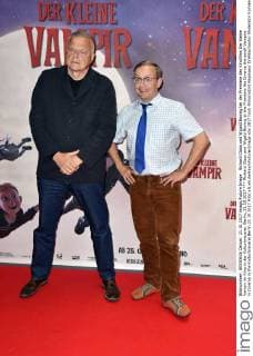 Richard Claus and Wigald Boning at the Premiere the Cinema the small Vampire in Cinema in the Kulturbrauerei Berlin 21 10 2017 Foto:xN.xKubelkax xFuturexImage