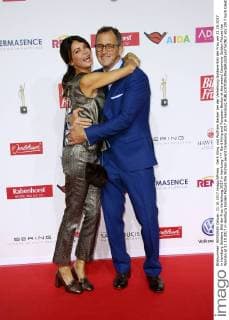 Gerit Kling and Tungsten Becker at the award Ceremony Golden Picture the Woman at 21 10 2017 in Hamburg Golden Picture the Woman award Ceremony 2017 in Hamburg