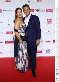 Juliet Dahmen and her Husband Carlo Fiorito at the award Ceremony Golden Picture the Woman at 21 10 2017 in Hamburg Golden Picture the Woman award Ceremony 2017 in Hamburg