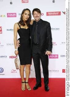 Bruno Eyron and Friederike Dirscherl at the award Ceremony Golden Picture the Woman at 21 10 2017 in Hamburg Golden Picture the Woman award Ceremony 2017 in Hamburg