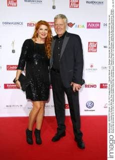 Claudia Wenzel and Rüdiger Joswig at the award Ceremony Golden Picture the Woman at 21 10 2017 in Hamburg Golden Picture the Woman award Ceremony 2017 in Hamburg