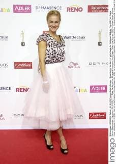 Rhea Harder at the 11 award Ceremony the Golden Picture the Woman 2017 in Cruise Center Werder stone Hamburg 21 10 2017 Foto:xH.xHartmannx xFuturexImage