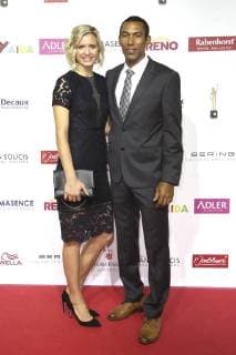 Laura Ludwig with Friend Morph Bowes at the 11 award Ceremony the Golden Picture the Woman 2017 in Cruise Center Werder stone Hamburg 21 10 2017 Foto:xH.xHartmannx xFuturexImage