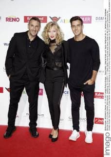 Mark Cellar Valerie Huber and Aaron Cellar at the 11 award Ceremony the Golden Picture the Woman in Cruise Center Werder stone Hamburg 21 10 2017 Foto:xS.xGabschx xFuturexImage