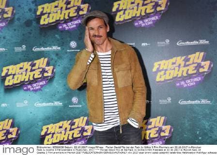 Florian David Fitz at the Fack JU Göhte 3 Film Premiere at 22 10 2017 in Munich Fack JU Goehte 3 Film premiere in Munich 2017