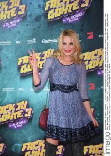 Sonja Kiefer World premiere Fack JU Göhte 3 Mathäser Filmpalast Film Cinema Television Munich 22 October 2017
