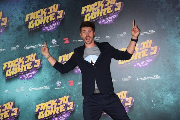 Thore Schölermann World premiere Fack JU Göhte 3 Mathäser Filmpalast Film Cinema Television Munich 22 October 2017