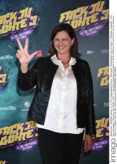 Ilse Aigner World premiere Fack JU Göhte 3 Mathäser Filmpalast Film Cinema Television Munich 22 October 2017