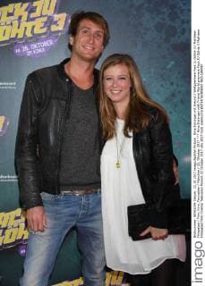 Nina Eichinger with Friend World premiere Fack JU Göhte 3 Mathäser Filmpalast Film Cinema Television Munich 22 October 2017