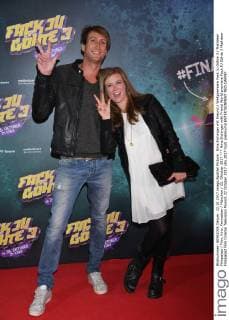 Nina Eichinger with Friend World premiere Fack JU Göhte 3 Mathäser Filmpalast Film Cinema Television Munich 22 October 2017