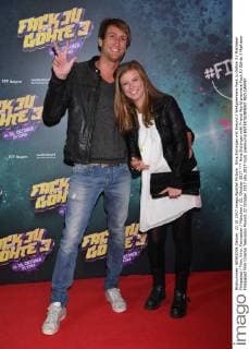 Nina Eichinger with Friend World premiere Fack JU Göhte 3 Mathäser Filmpalast Film Cinema Television Munich 22 October 2017