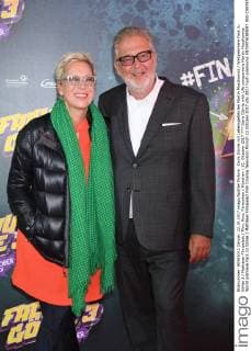 Doris Dörrie with Life companions Martin Moszkowicz World premiere Fack JU Göhte 3 Mathäser Filmpalast Film Cinema Television Munich 22 October 2017