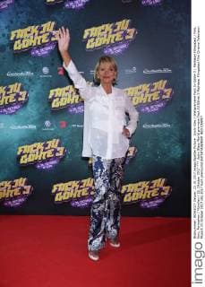 Uschi Glass World premiere Fack JU Göhte 3 Mathäser Filmpalast Film Cinema Television Munich 22 October 2017