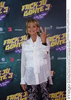 Uschi Glass World premiere Fack JU Göhte 3 Mathäser Filmpalast Film Cinema Television Munich 22 October 2017