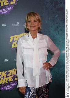 Uschi Glass World premiere Fack JU Göhte 3 Mathäser Filmpalast Film Cinema Television Munich 22 October 2017