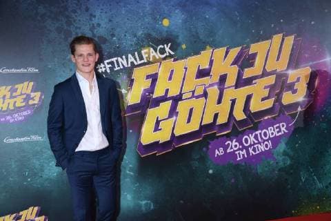 Max from the Groeben World premiere Fack JU Göhte 3 Mathäser Filmpalast Film Cinema Television Munich 22 October 2017
