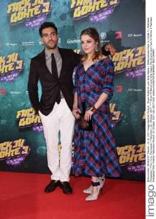 Elyas M«Barek and Jella Haase World premiere Fack JU Göhte 3 Mathäser Filmpalast Film Cinema Television Munich 22 October 2017