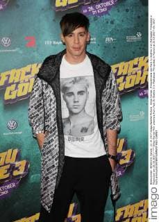 Kilian Kerner Film premiere from Fack JU Goehte 3 in Mathaeser Filmpalast in Munich at 22 10 2017
