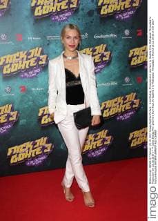 Juliet Dietze Film premiere from Fack JU Goehte 3 in Mathaeser Filmpalast in Munich at 22 10 2017