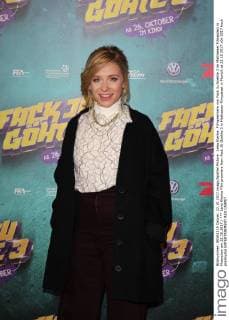 Lena Klenke Film premiere from Fack JU Goehte 3 in Mathaeser Filmpalast in Munich at 22 10 2017