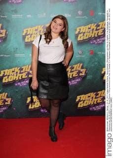 Runa Greiner Film premiere from Fack JU Goehte 3 in Mathaeser Filmpalast in Munich at 22 10 2017