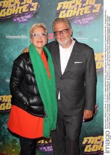 Doris Doerrie and Martin Moszkowicz Constantin Film AG Film premiere from Fack JU Goehte 3 in Mathaeser Filmpalast in Munich at 22 10 2017